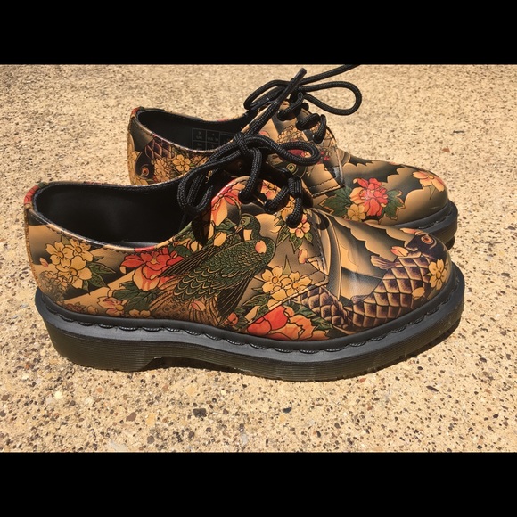 dr martens japanese tattoo